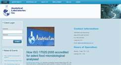 Desktop Screenshot of analyticallabsinc.com